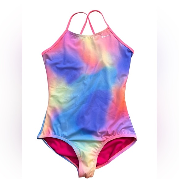 Nike Kids Rainbow Swimsuit - Picture 1 of 3